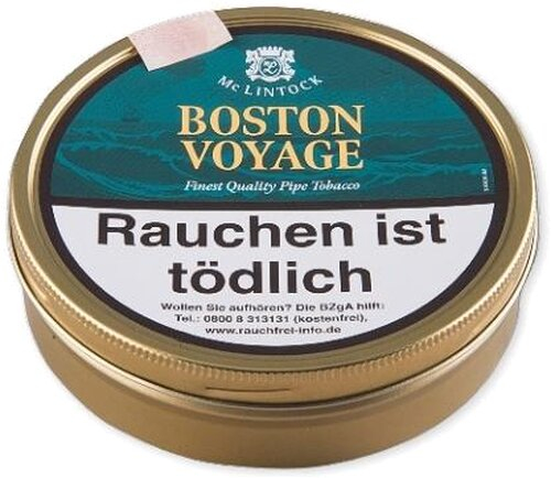 Mc Lintock Pfeifentabak Boston Voyage 100g Dose