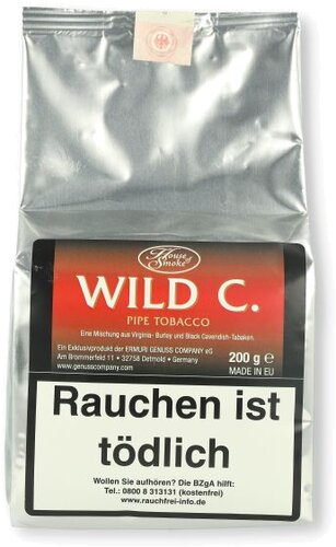 Mc Lintock Pfeifentabak Wild C 200g Beutel