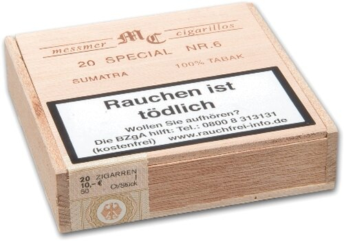 MC Messmer Special No 6 Sumatra Zigarillos MC Messmer Special No 6 Sumatra Zigarillos