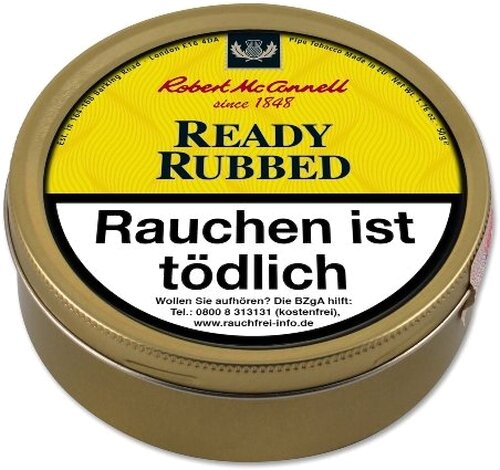 McConnell Ready Rubbed Pfeifentabak 50g Dose
