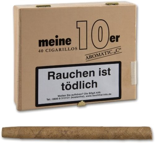 Meine 10er Zigarillos Aromatic C (Cherry) 40 Stück Meine 10er Zigarillos Aromatic C (Cherry) 40 Stück