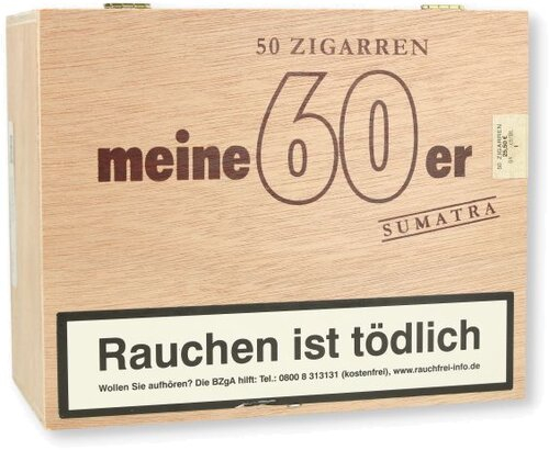 Meine 60er Sumatra Zigarren