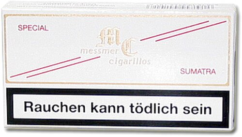 Messmer Special Zigarillos Sumatra Messmer Special Zigarillos Sumatra