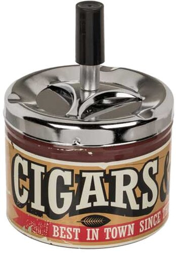 Metall Drehascher Cigars & Tobaccos