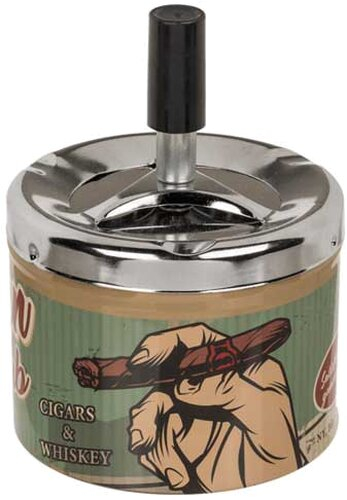 Metall Drehascher Gentlemen Club Cigars & Whiskey