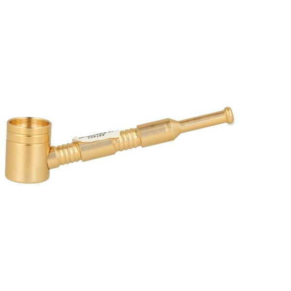 Metallpfeife 9,7cm Rose-Gold Metallpfeife 9,7cm Rose-Gold