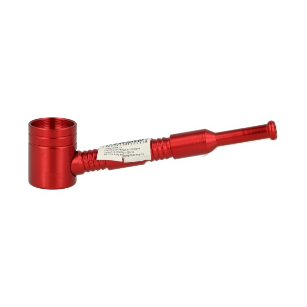 Metallpfeife 9,7cm Rot Metallpfeife 9,7cm Rot