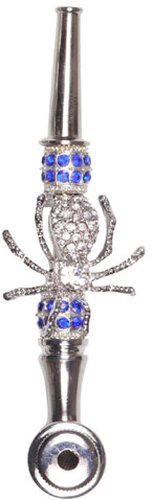 Metallpfeife Mythos Spinne silber Metallpfeife Mythos Spinne silber