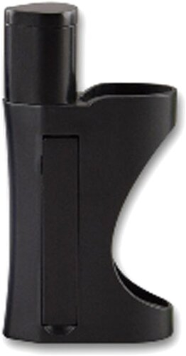 Metallpfeife Wild Fire mit Feuerzeughalter schwarz Metallpfeife Wild Fire mit Feuerzeughalter schwarz