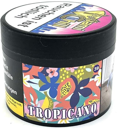 Miami Chill 39 Tropicano 200g Shisha Tabak Miami Chill 39 Tropicano 200g Shisha Tabak