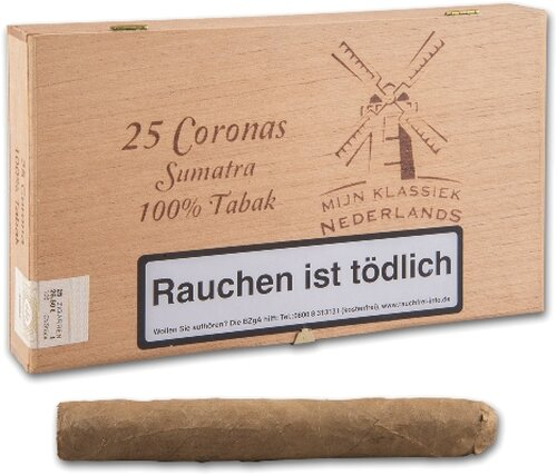 MIJN Klassiek Coronas Sumatra 25 Stück MIJN Klassiek Coronas Sumatra 25 Stück