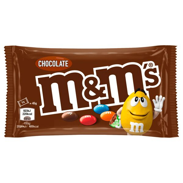 M&Ms Chocolate 45g 