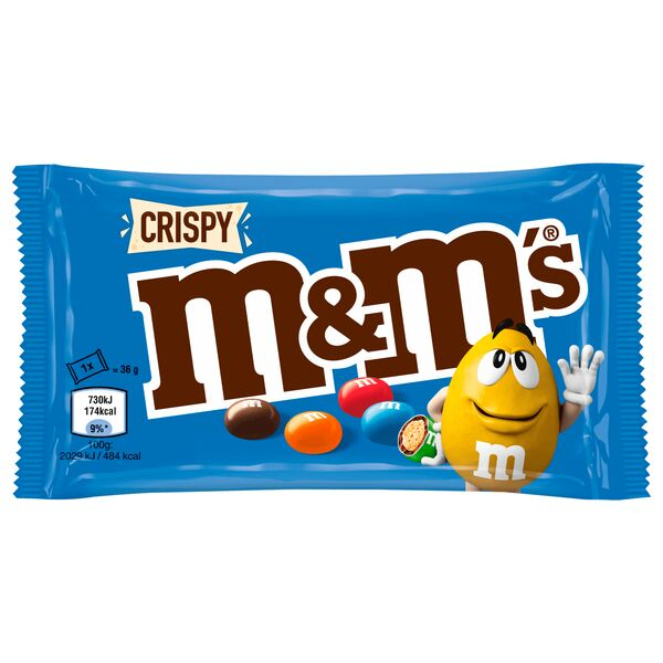 M&Ms Crispy 36g 