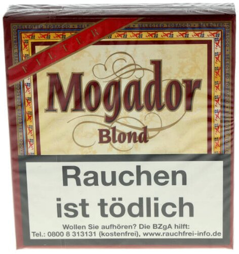Mogador Blond Zigarillos mit Filter Mogador Blond Zigarillos mit Filter
