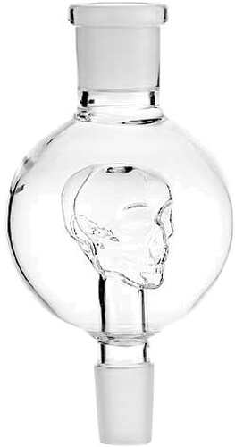Molasse Fänger Skull Glas transparent Molasse Fänger Skull Glas transparent