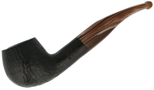 Molina Caramella Pfeife Sandblast Schwarz Nr.4