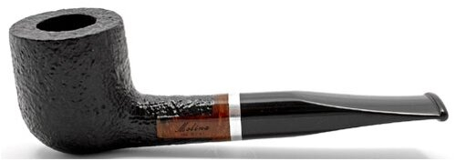 Molina Pfeife Barasso Sandblast Black Nr.12