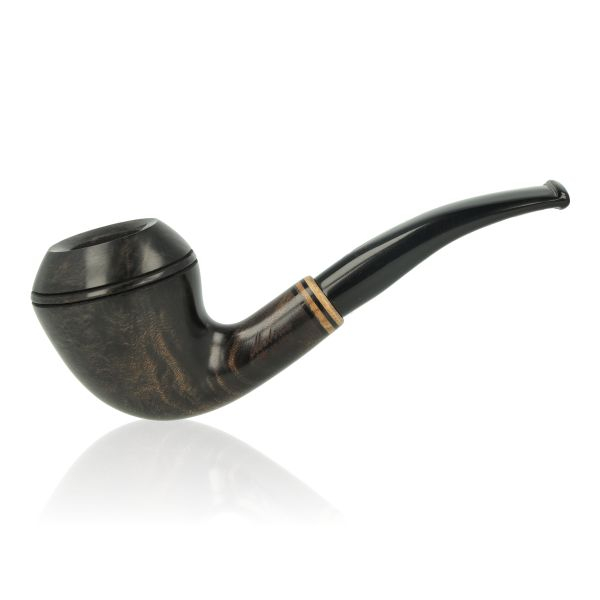 Molina Pfeife Caporale Grey Bulldog Half-Bent Molina Pfeife Caporale Grey Bulldog Half-Bent