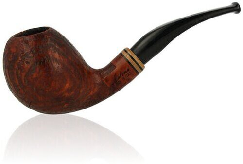 Molina Pfeife Caporale sandgestrahlt Egg Half-Bent