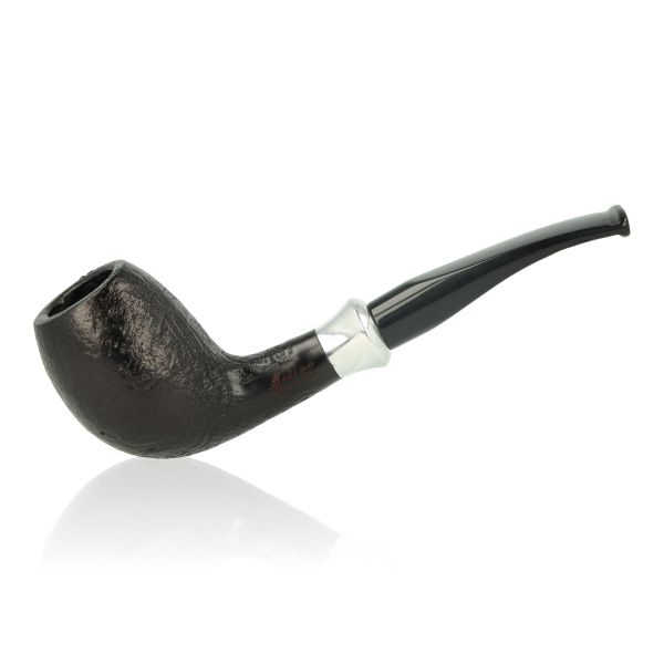 Molina Pfeife Tromba sandgestrahlt schwarz Belgique Half-Bent