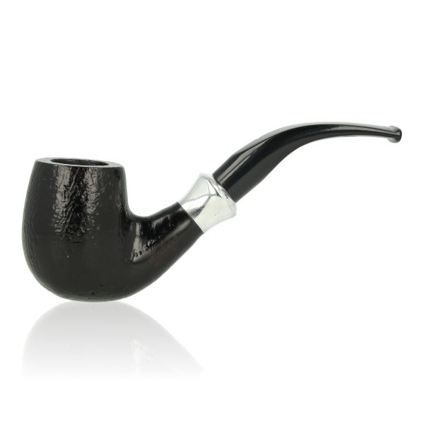 Molina Pfeife Tromba sandgestrahlt schwarz Classic Bent