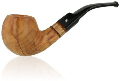 Molina Pfeife Zebrano Olive Hellbraun Nr. 6