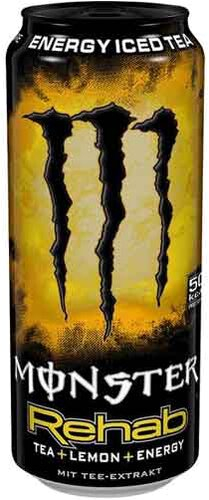 Monster Rehab Lemon Iced Tea Energy Drink Monster Rehab Lemon Iced Tea Energy Drink
