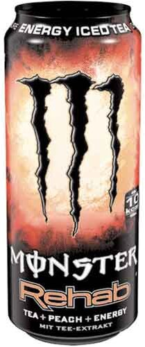 Monster Rehab Peach Iced Tea Energy Drink