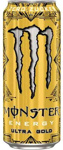 Monster Ultra Gold Energy Drink Zero Zucker Monster Ultra Gold Energy Drink Zero Zucker