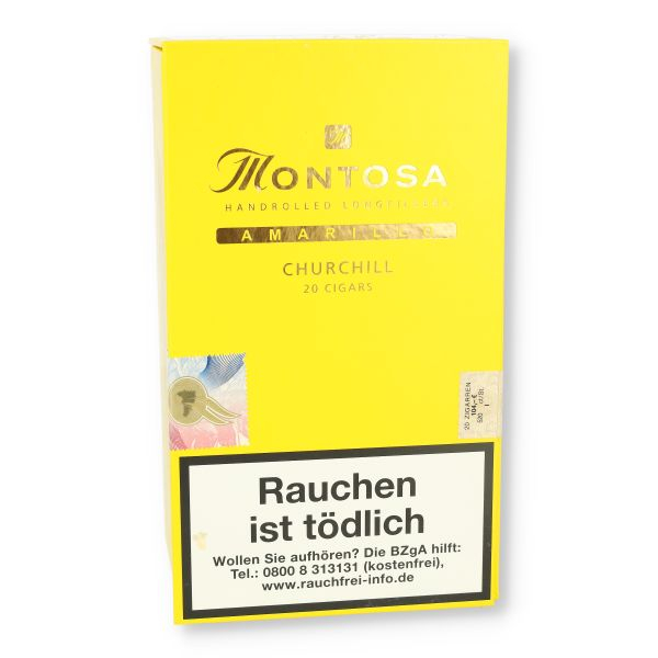 Montosa Amarillo Churchill Zigarren 20 Stück