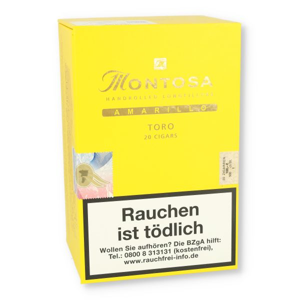 Montosa Amarillo Toro Zigarren 20 Stück