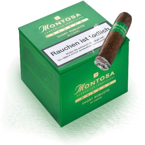 Montosa Maduro Short Robusto Zigarren 20 Stück