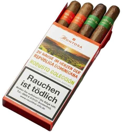 Montosa Zigarren Robusto Colección 4Stk. Montosa Zigarren Robusto Colección 4Stk.