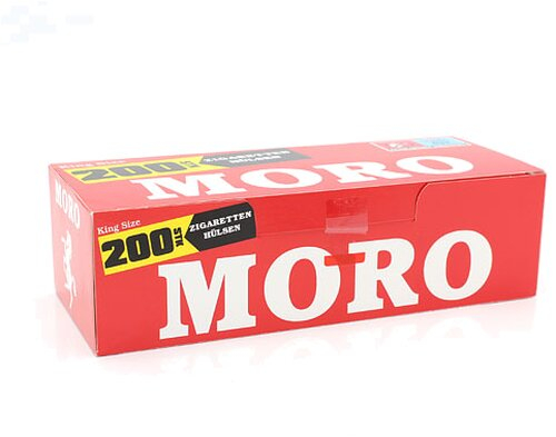 Moro King Size Zigarettenhülsen 200 Stück Moro King Size Zigarettenhülsen 200 Stück