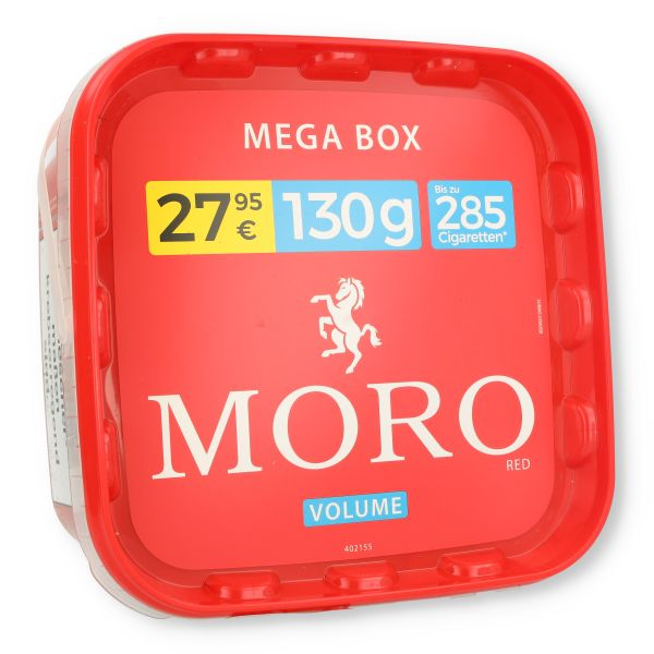 Moro Rot Volumentabak 130g Eimer
