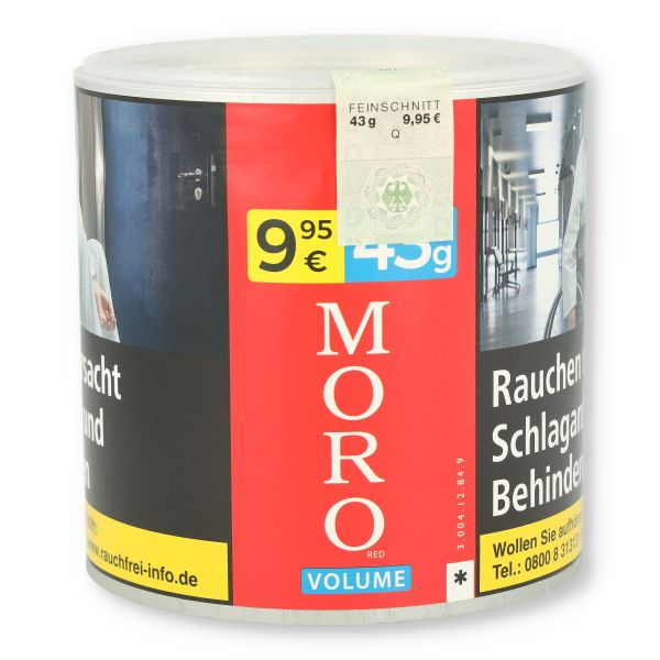 Moro Rot Volumentabak 43g Dose