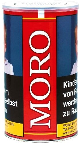Moro Tabak Rot 130g Dose Zigarettentabak