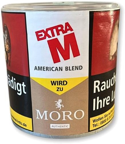 Moro Authentic Tabak 65g Dose Feinschnitt Moro Authentic Tabak 65g Dose Feinschnitt