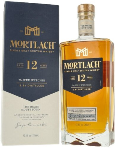 Mortlach Single Malt Scotch Whisky 12 Jahre 43,4% Vol.