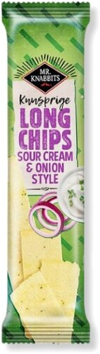 Mr. Knabbits Long Chips Sour Cream & Onion Style 75g