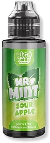 Mr. Mint by Big Bottle Sour Apple Aroma 10ml Mr. Mint by Big Bottle Sour Apple Aroma 10ml