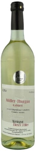 Müller Thurgau Kabinett 0,75l 2022er - trocken Müller Thurgau Kabinett 0,75l 2022er - trocken