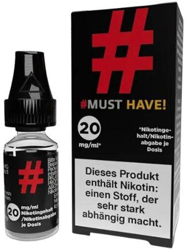 Must Have Hashtag Nikotinsalzliquid 10ml 20mg