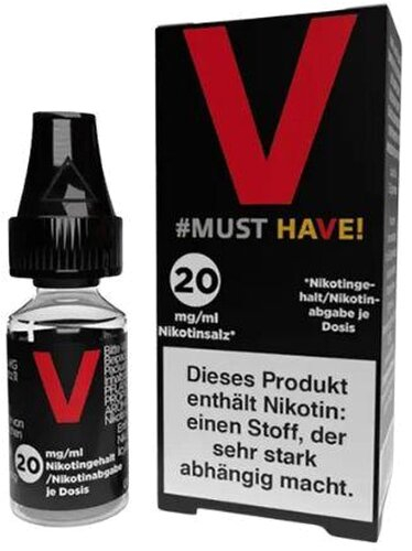 Must Have V Nikotinsalzliquid 10ml 20mg Must Have V Nikotinsalzliquid 10ml 20mg