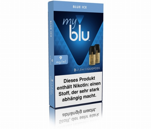 myblu Pods Blue ICE 9 mg 2er Pack myblu Pods Blue ICE 9 mg 2er Pack