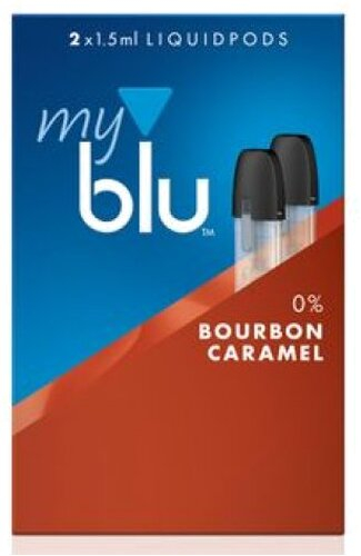 myblu Pods Bourbon Caramel 0mg 2er Pack