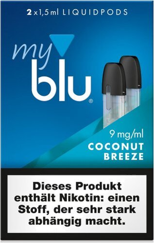 myblu Pods Coconut Breeze 9 mg 2er Pack myblu Pods Coconut Breeze 9 mg 2er Pack