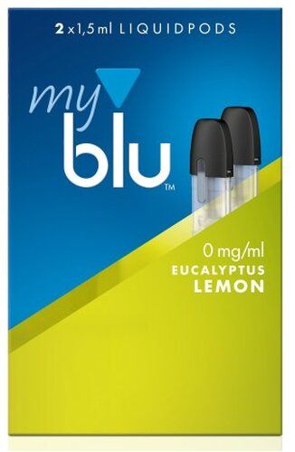 myblu Pods Eucalyptus Lemon 0 mg 2er Pack