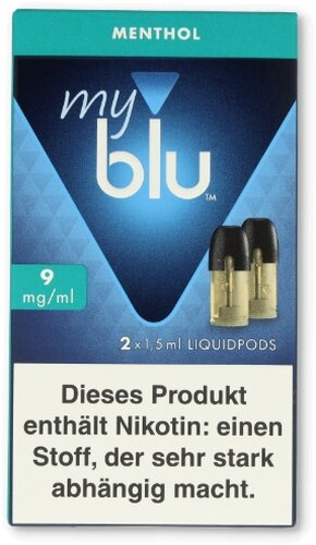 myblu Pods Menthol 9 mg 2er Pack