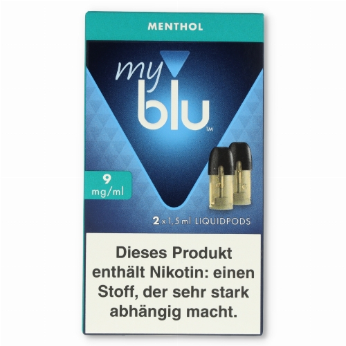 myblu Pods Menthol 9 mg 2er Pack myblu Pods Menthol 9 mg 2er Pack